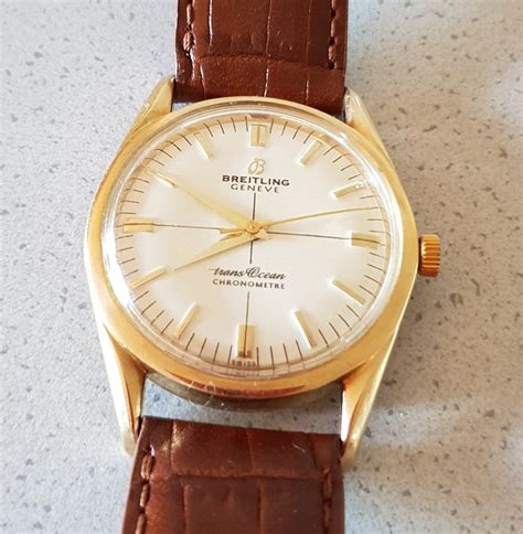 breitling transocean gold|breitling transocean vintage.